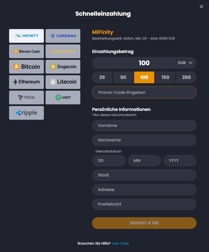 bitkingz deposit page bitkingz deposit page